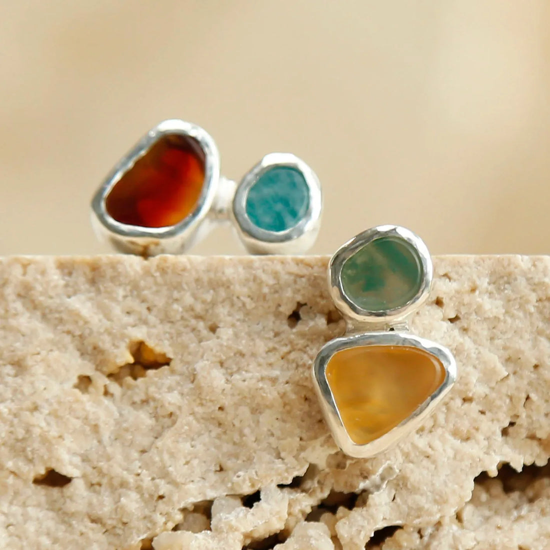 Handmade Jewellery in Byron Bay - Gemstone earrings