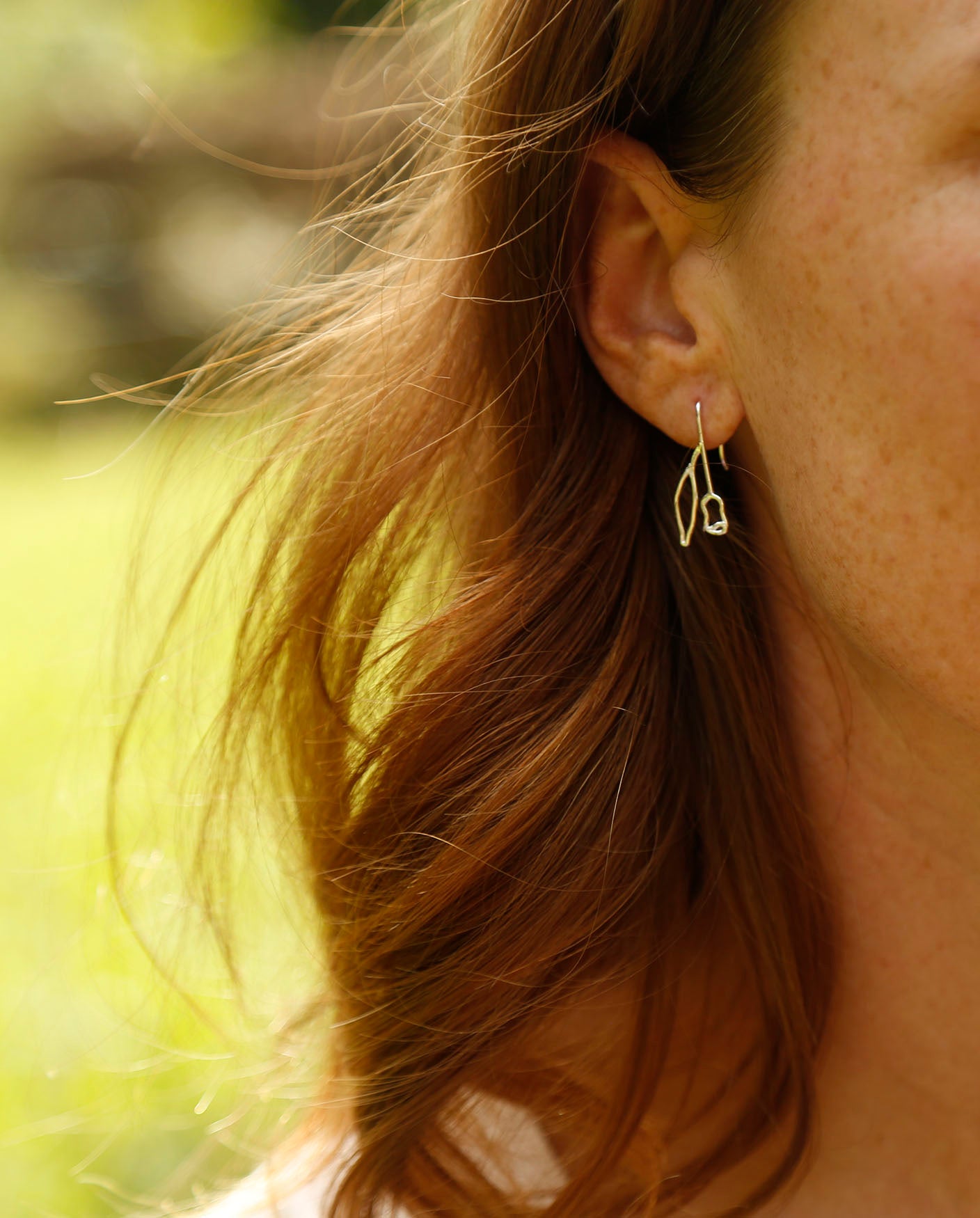 gum nut earrings | eucalyptus | solid silver