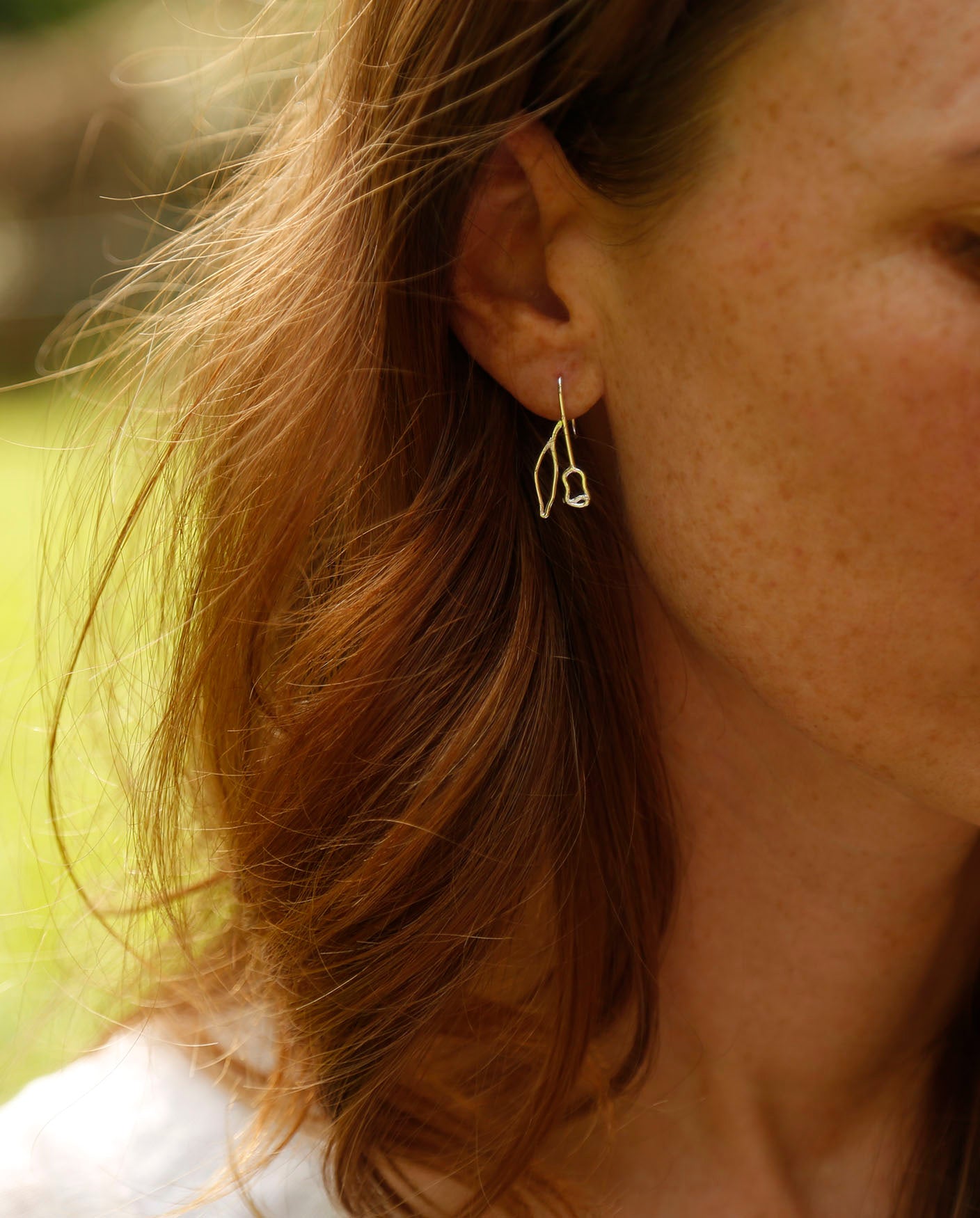 gum nut earrings | eucalyptus | solid silver