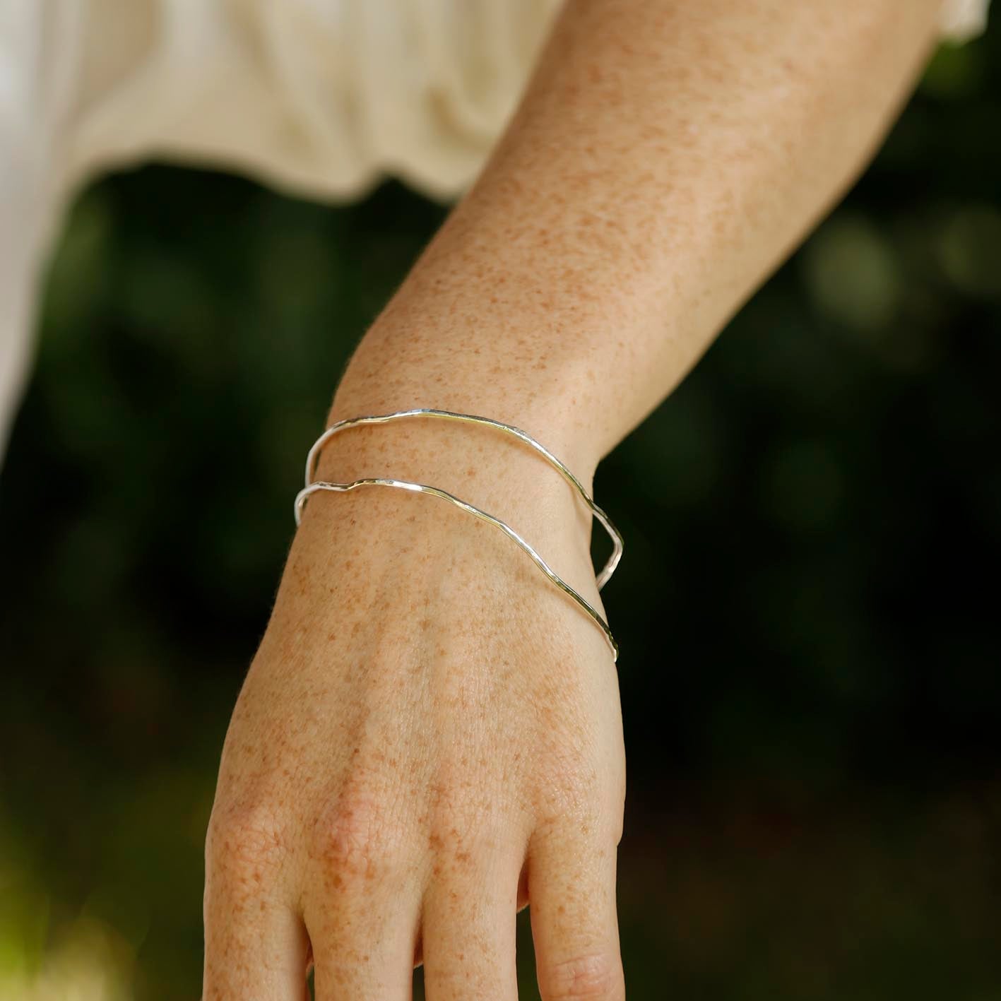 bangle making class | sterling silver