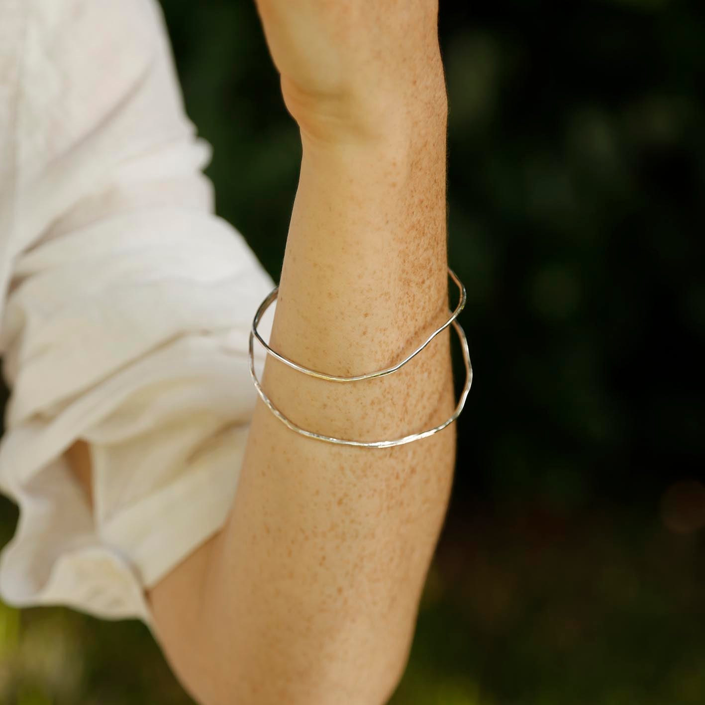 bangle making class | sterling silver