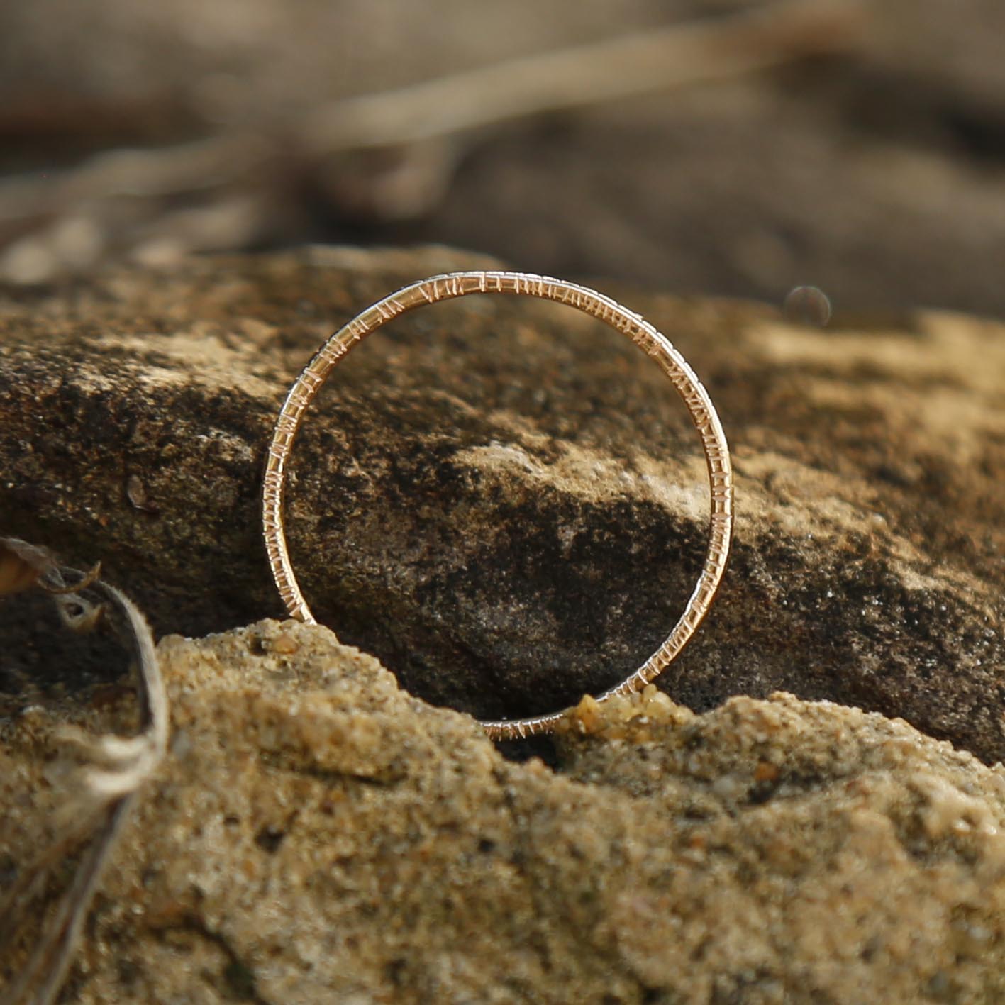 solid gold ring | S 1/2