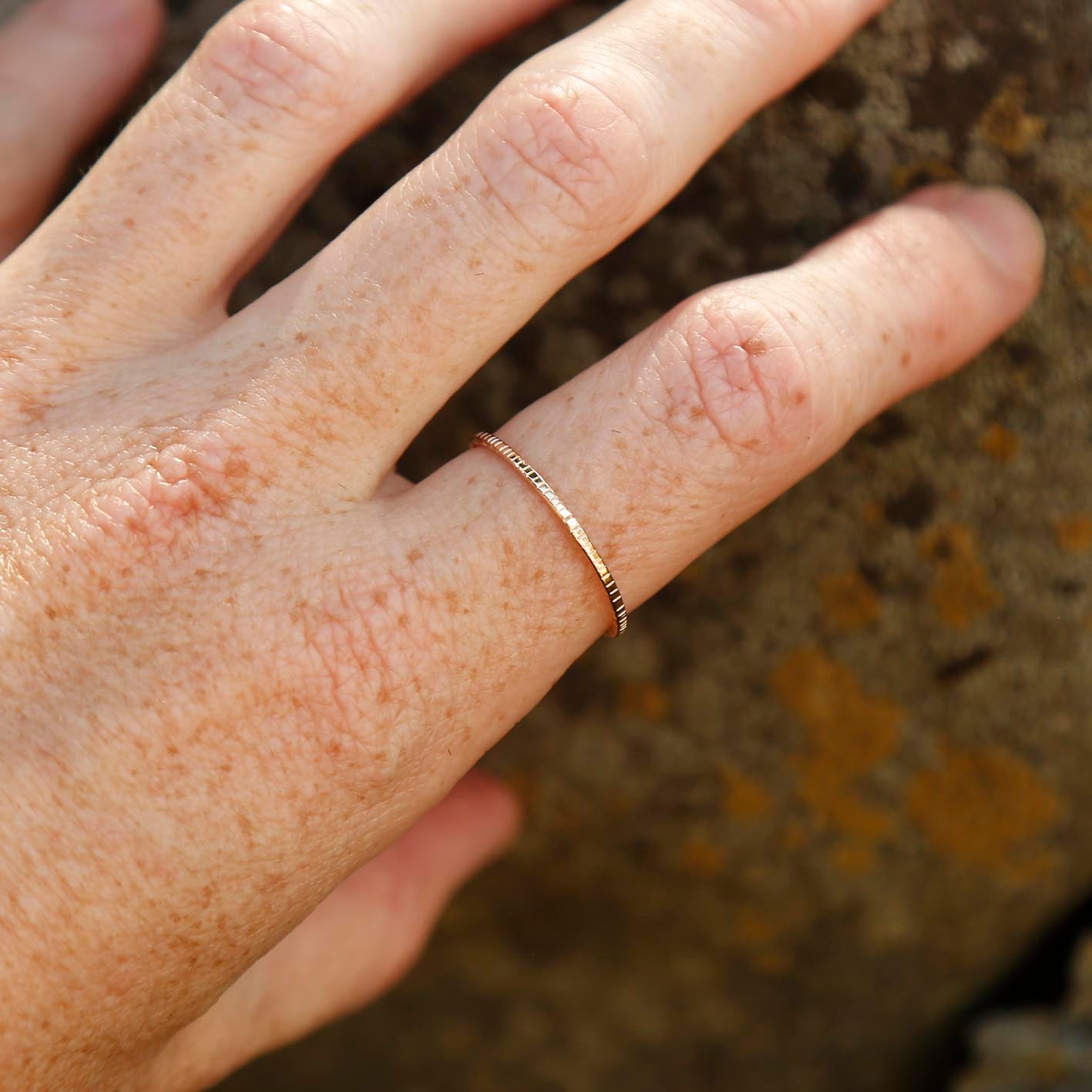 solid gold ring | S 1/2