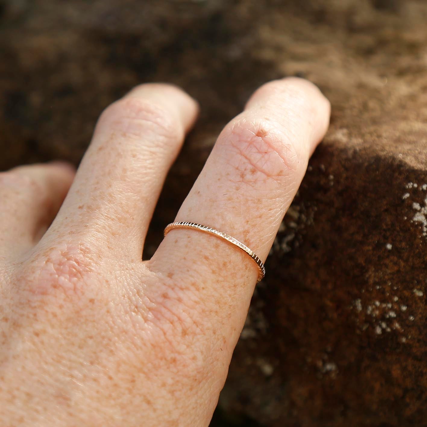 solid gold ring | S 1/2