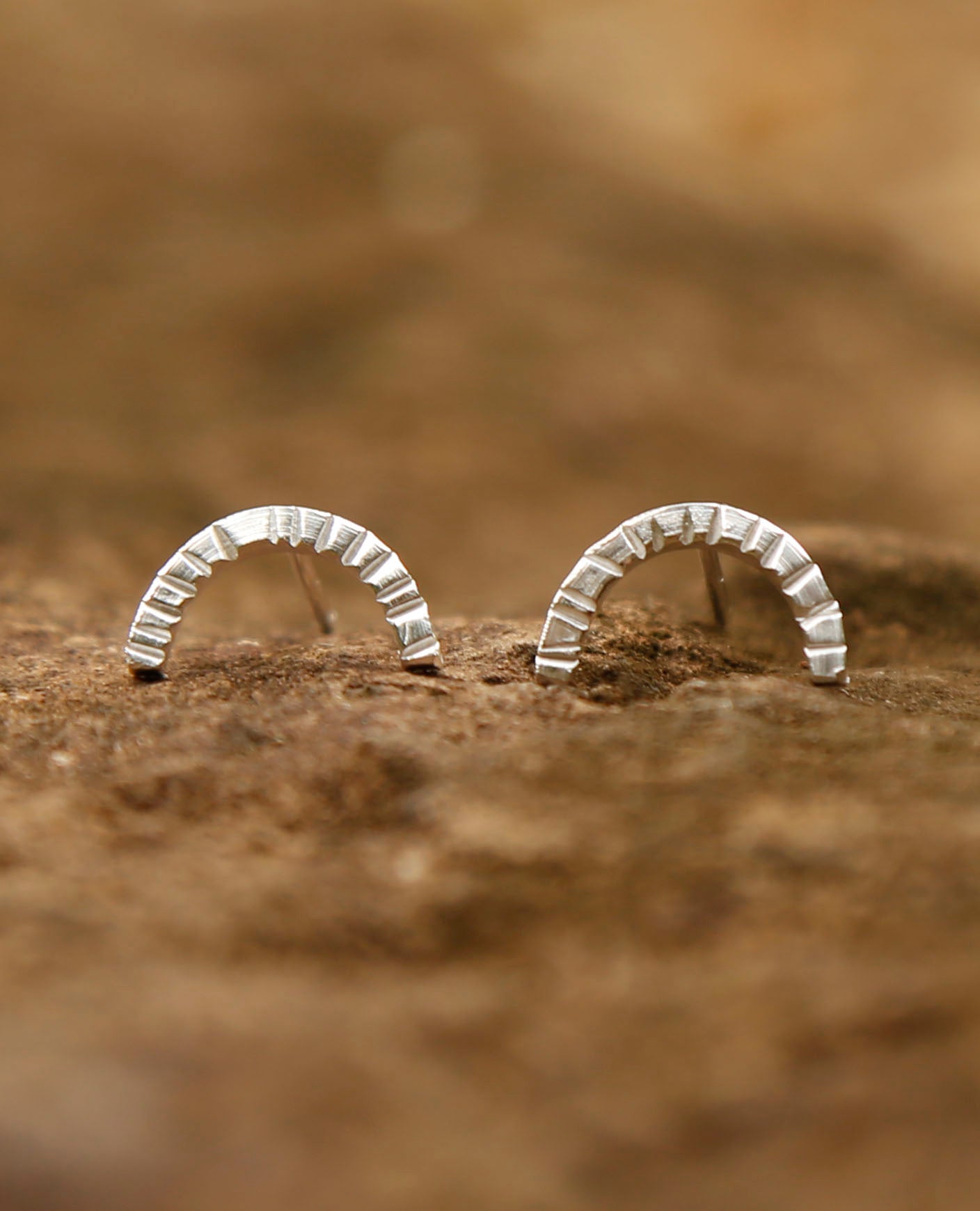 line earrings | arches | solid silver