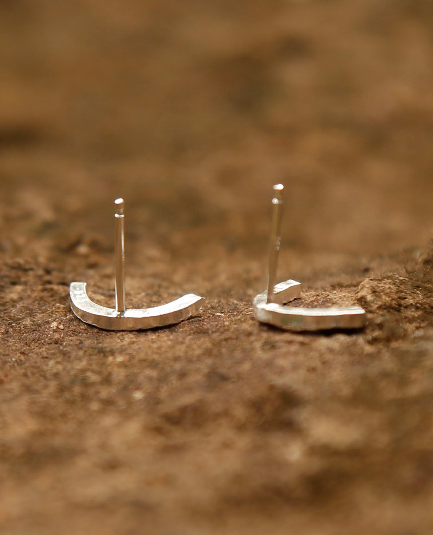 line earrings | arches | solid silver