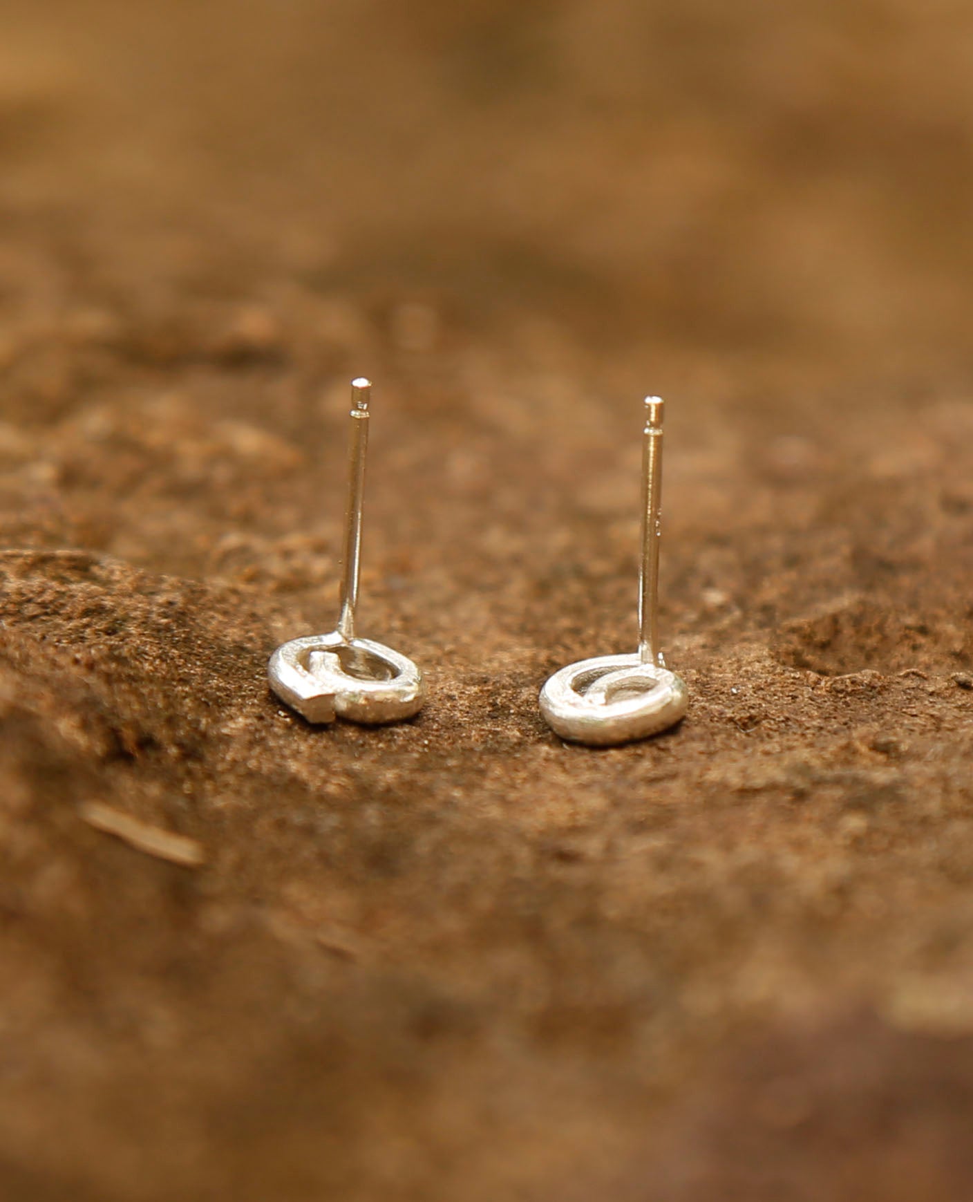 line earrings | cinnamon scrolls | solid silver