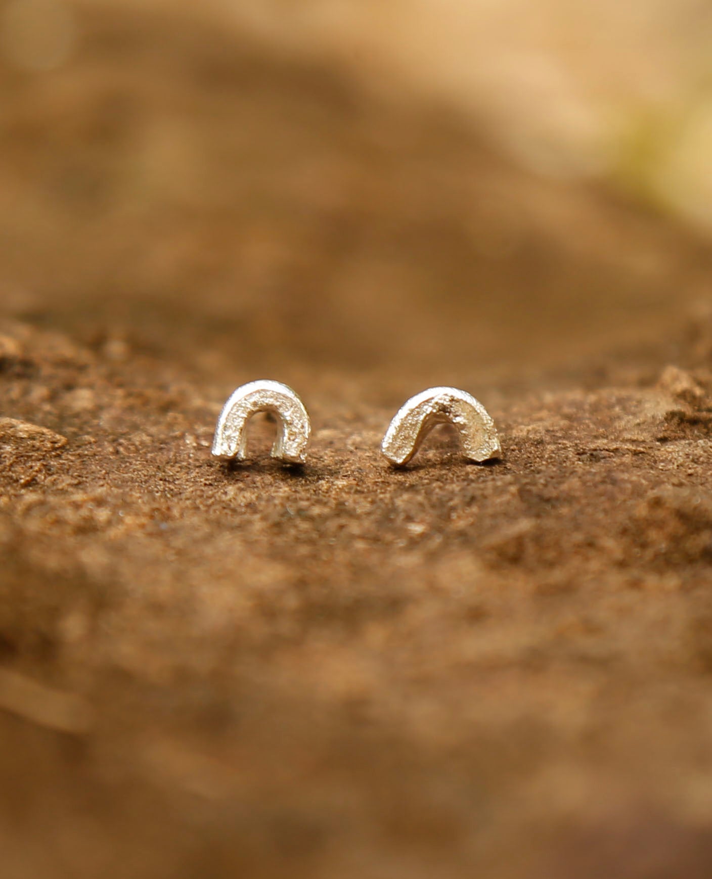 line earrings | curve 3 | solid silver