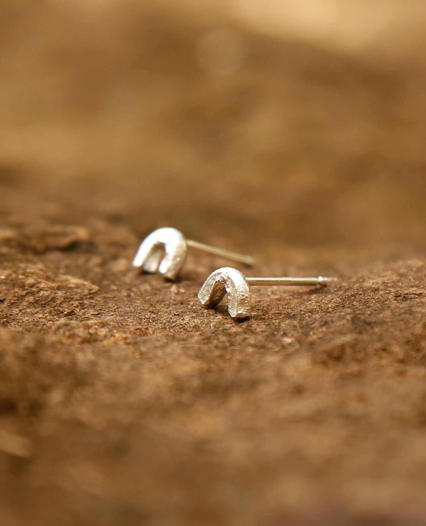 line earrings | curve 3 | solid silver