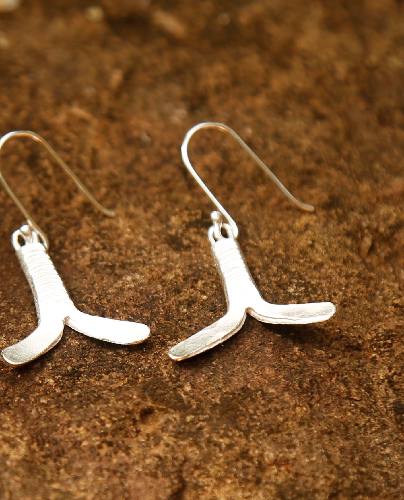 sea earrings | whale tail | solid silver