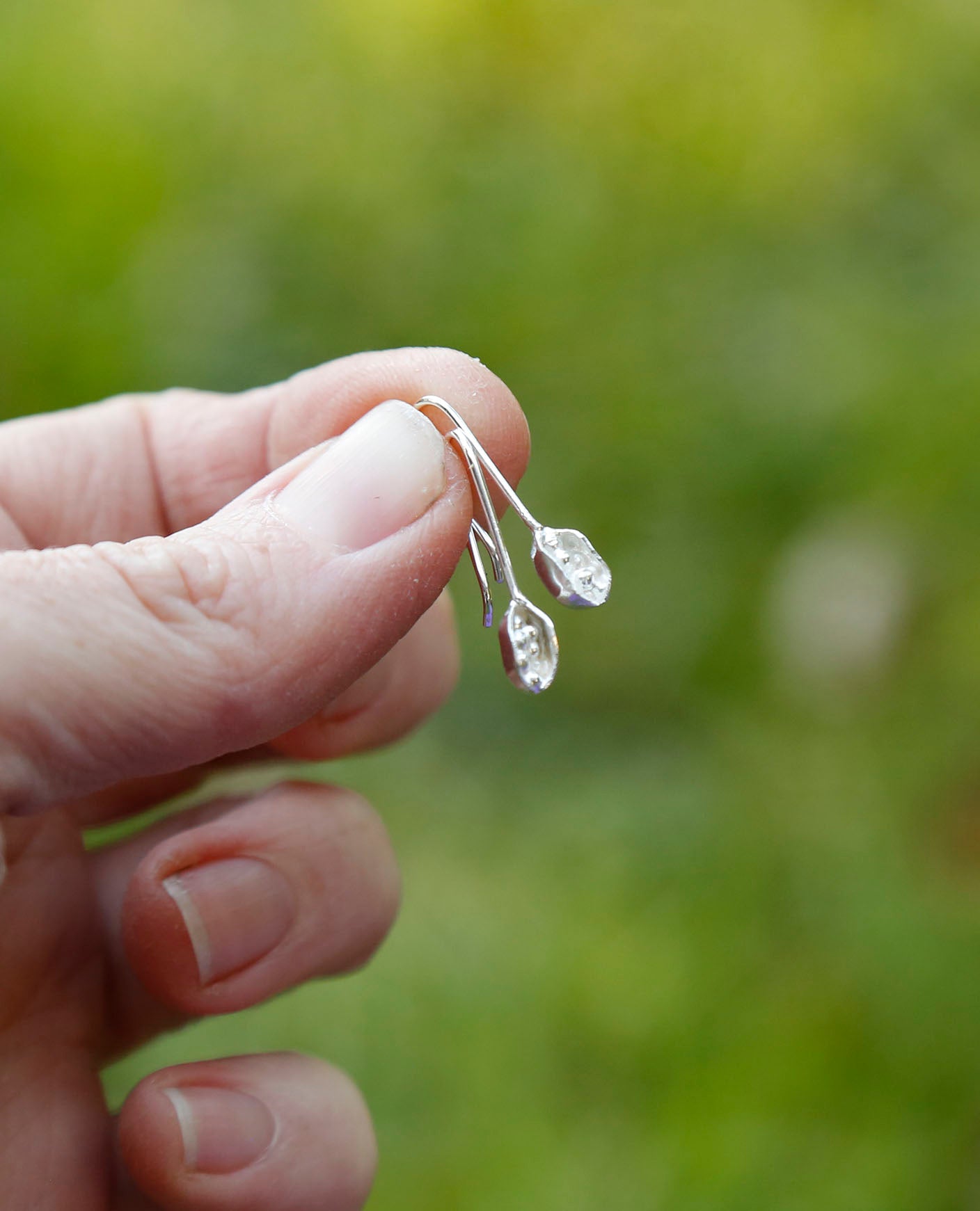 kurrajong seedpod earrings | solid silver