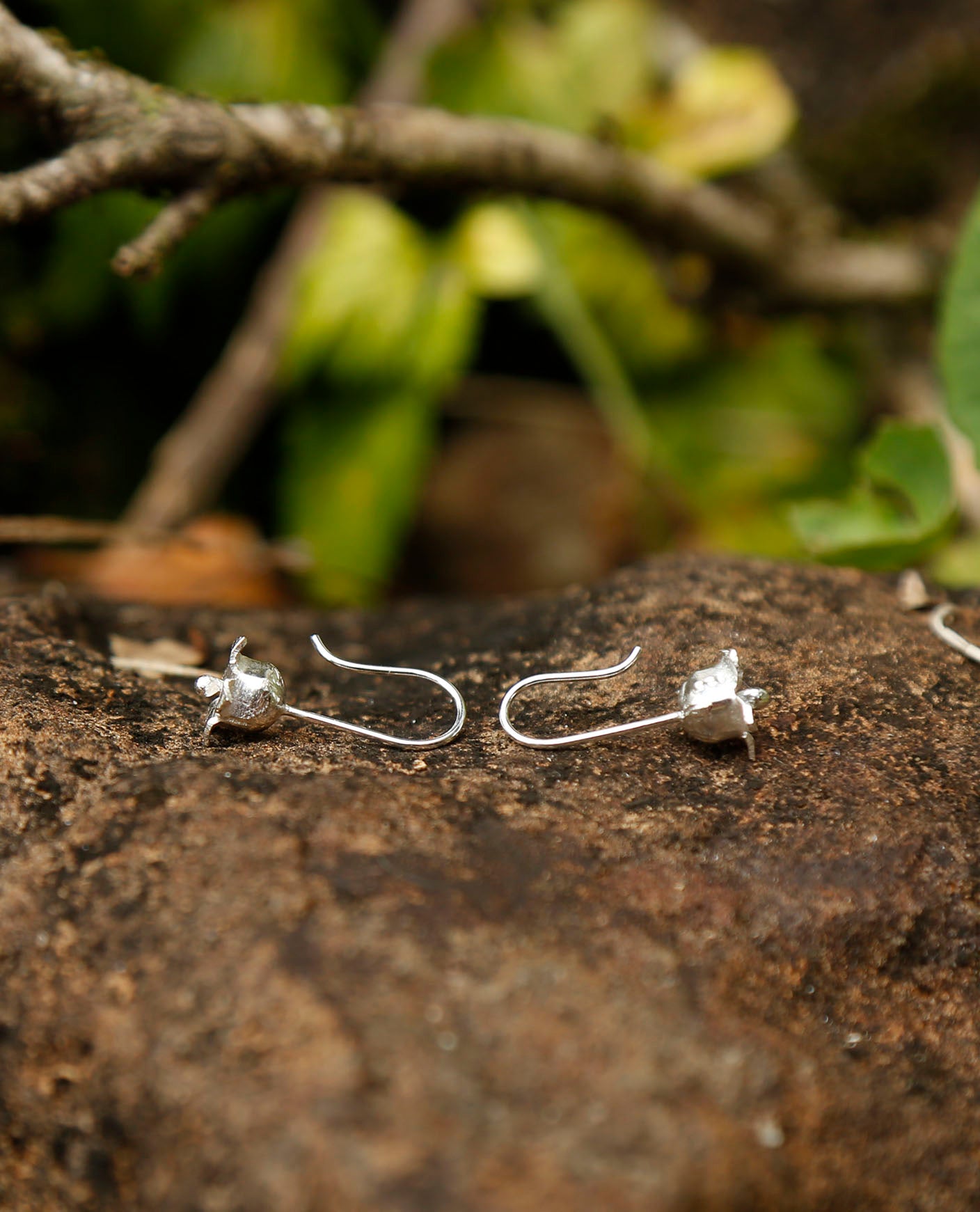 kurrajong flower earrings | solid silver