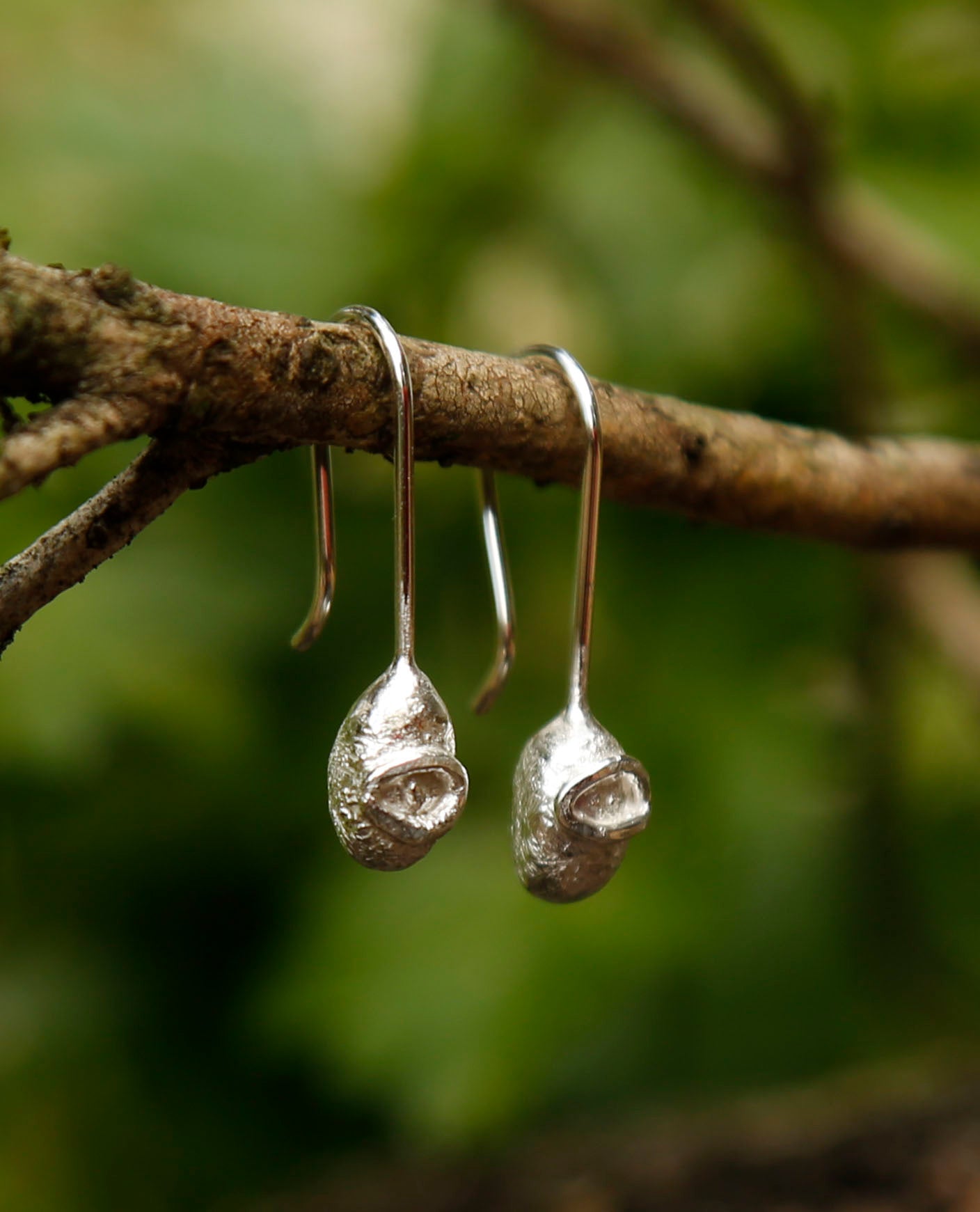 banksia seedpod earrings | solid silver