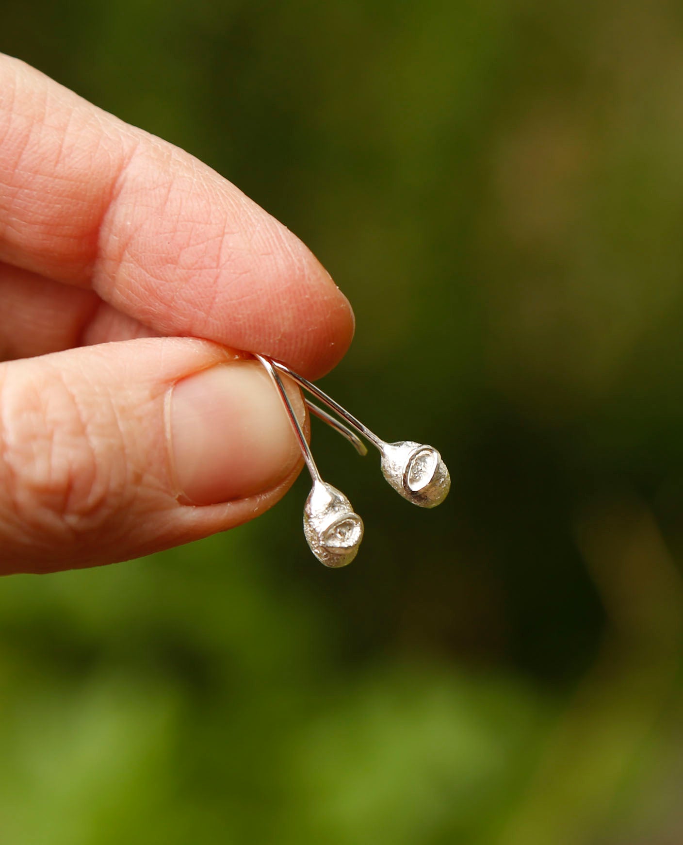 banksia seedpod earrings | solid silver