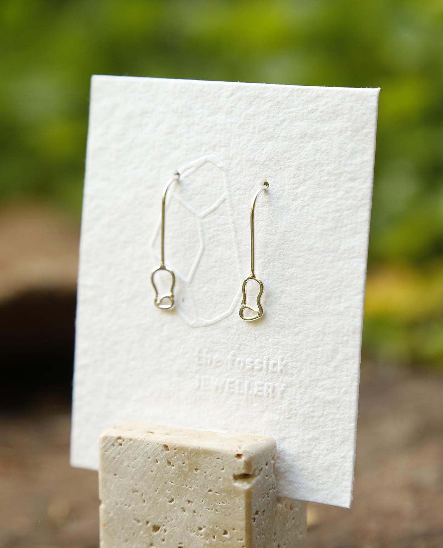 gum nut earrings | solid silver