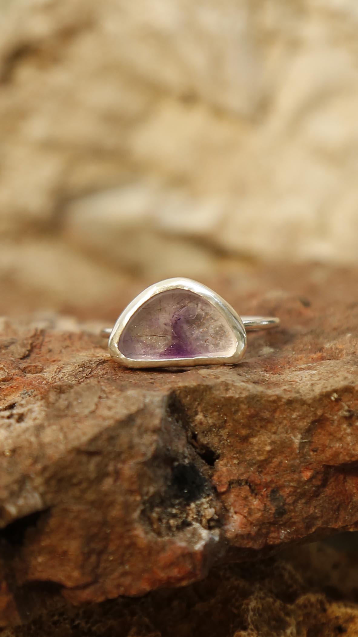 amethyst ring | O 1/2
