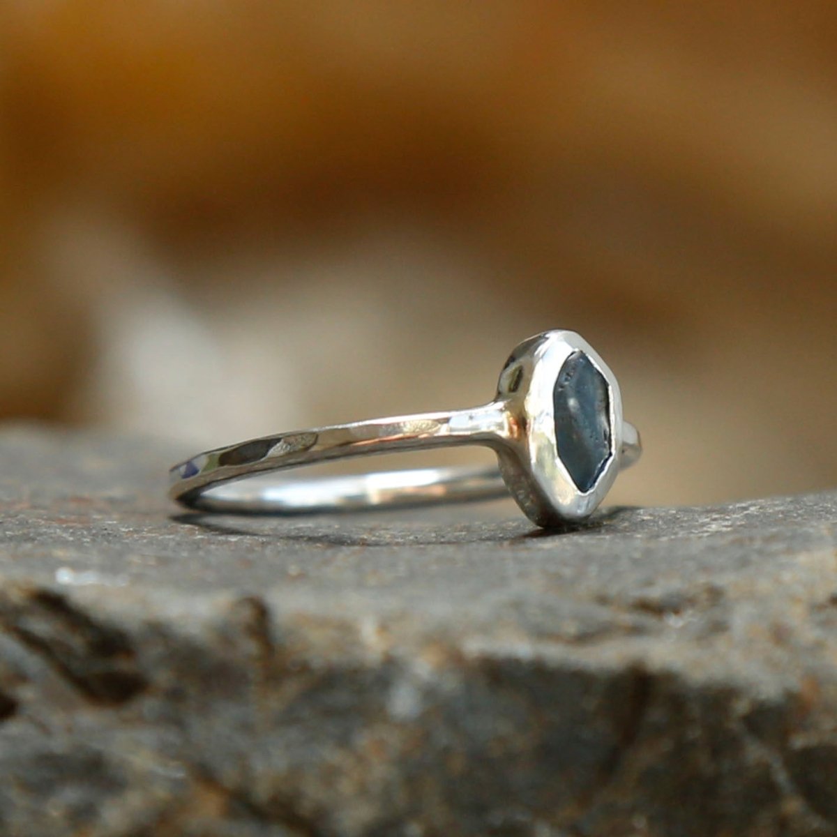 sapphire ring handmade