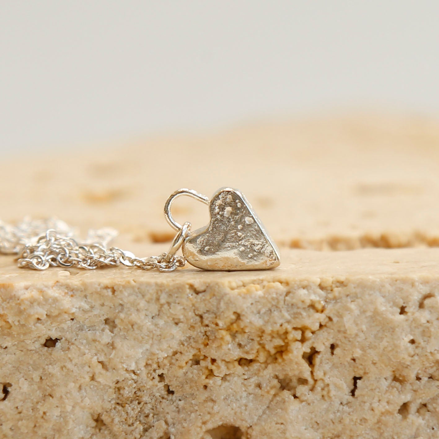sterling silver heart pendant v.1