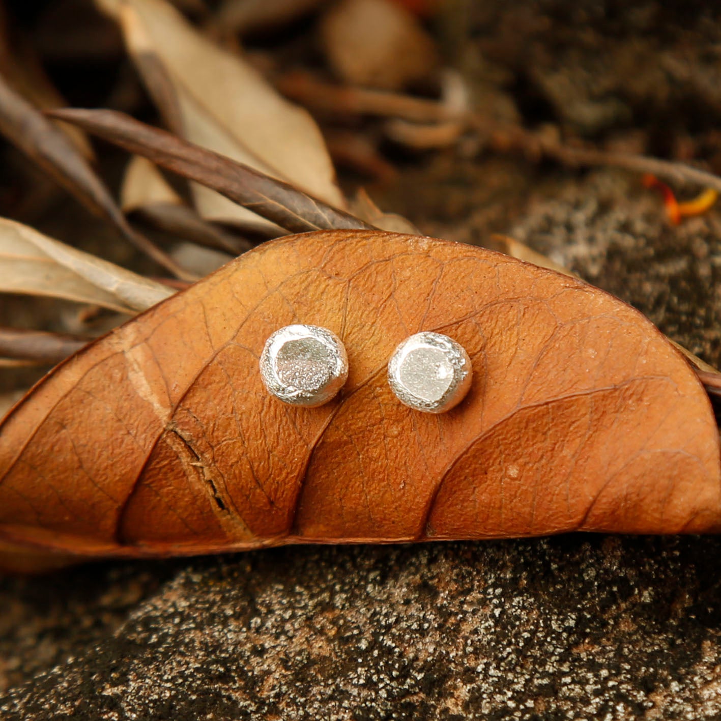 Silver Studs | Flat Balls