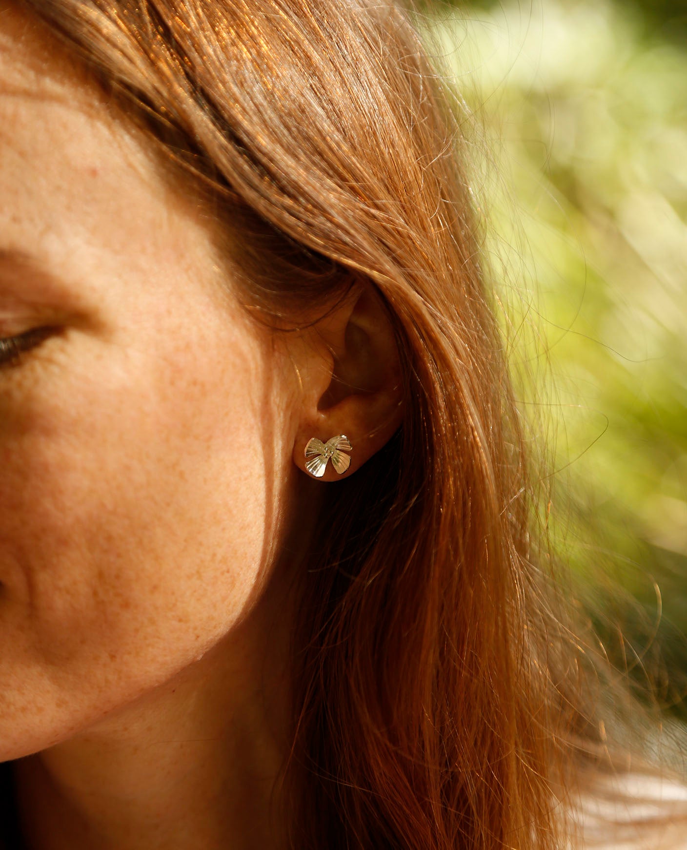 gilliflower earrings | solid silver