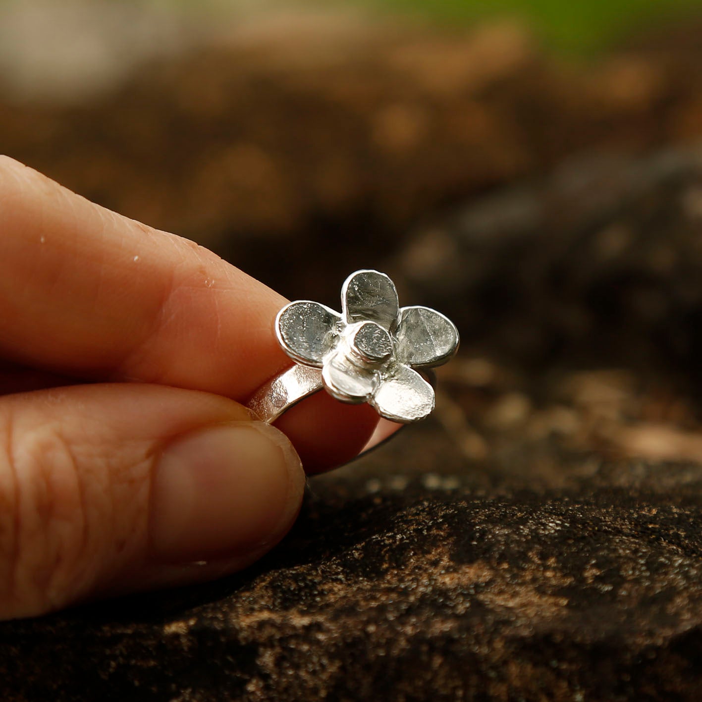 flower ring | size P 1/2