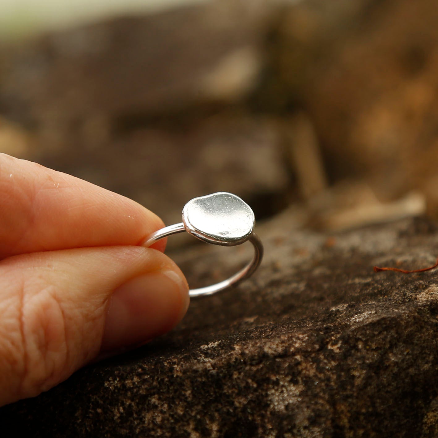 pebble ring | size P 1/2