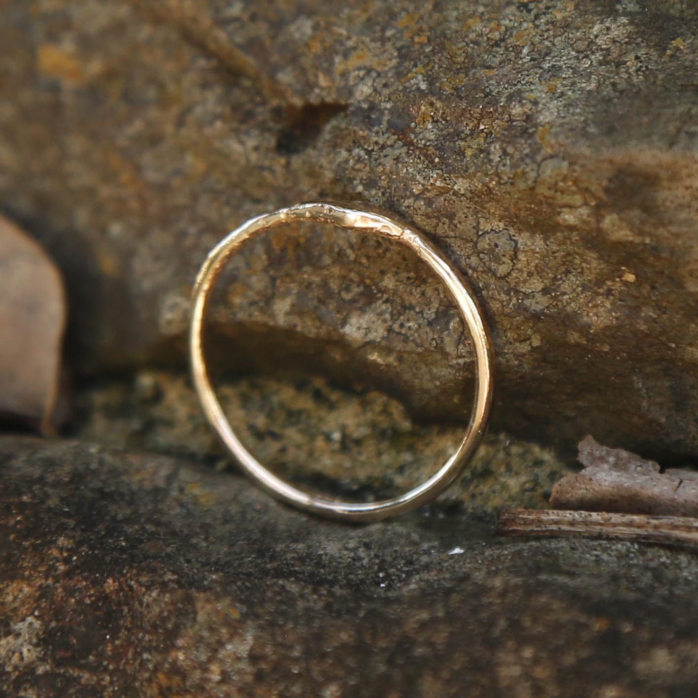 solid gold ring  | M 1/2