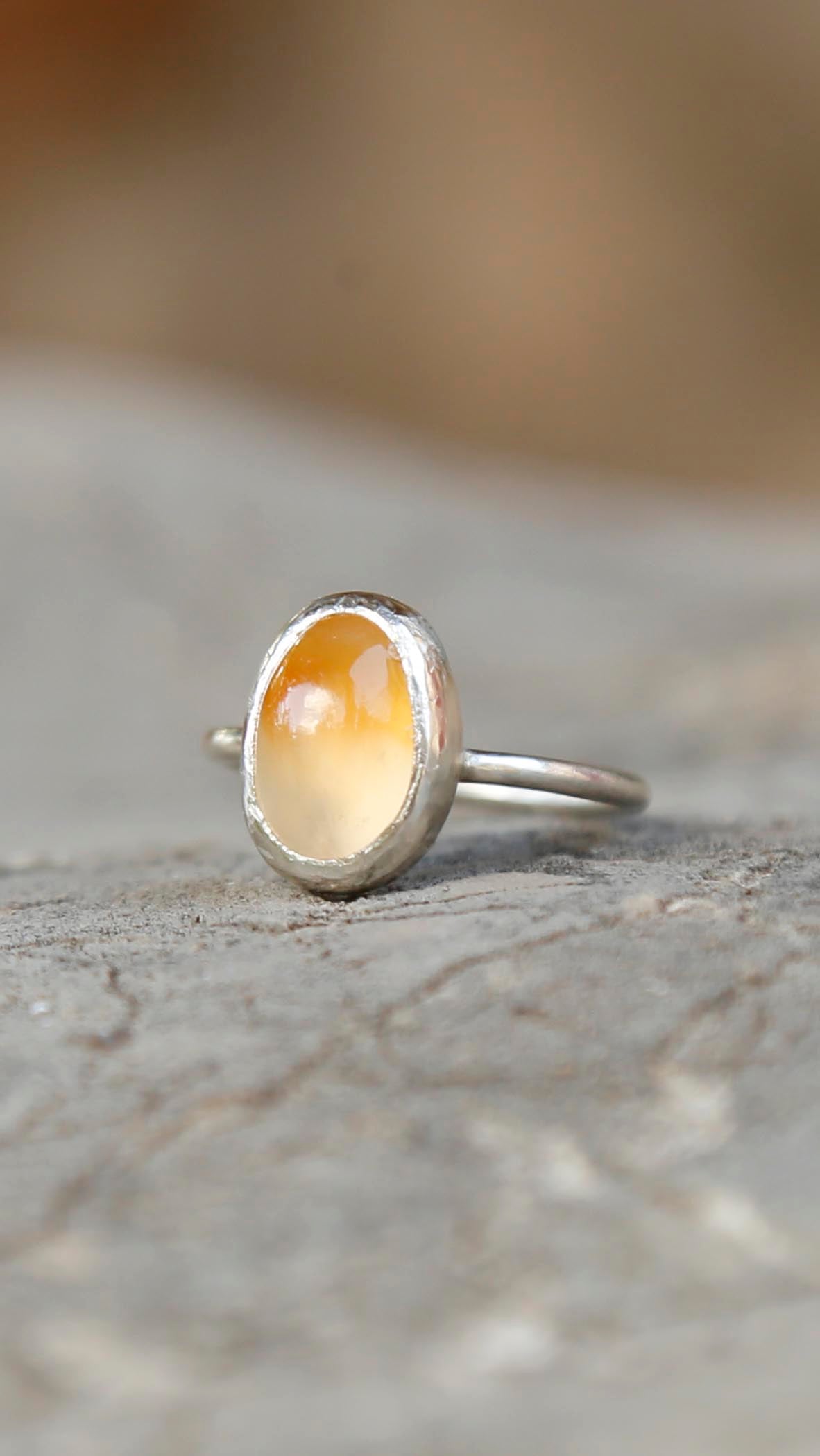 agate ring | M