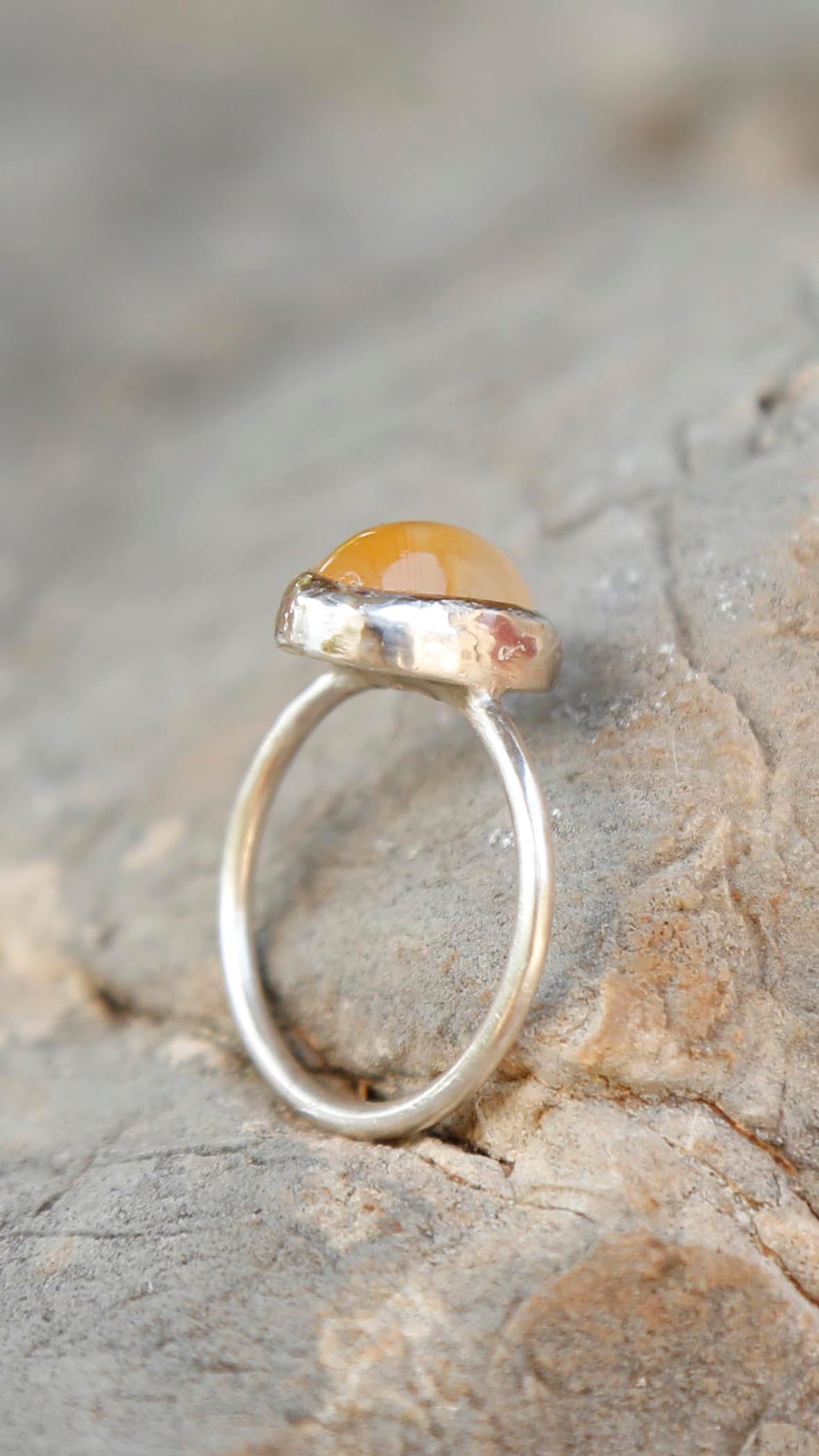 agate ring | M