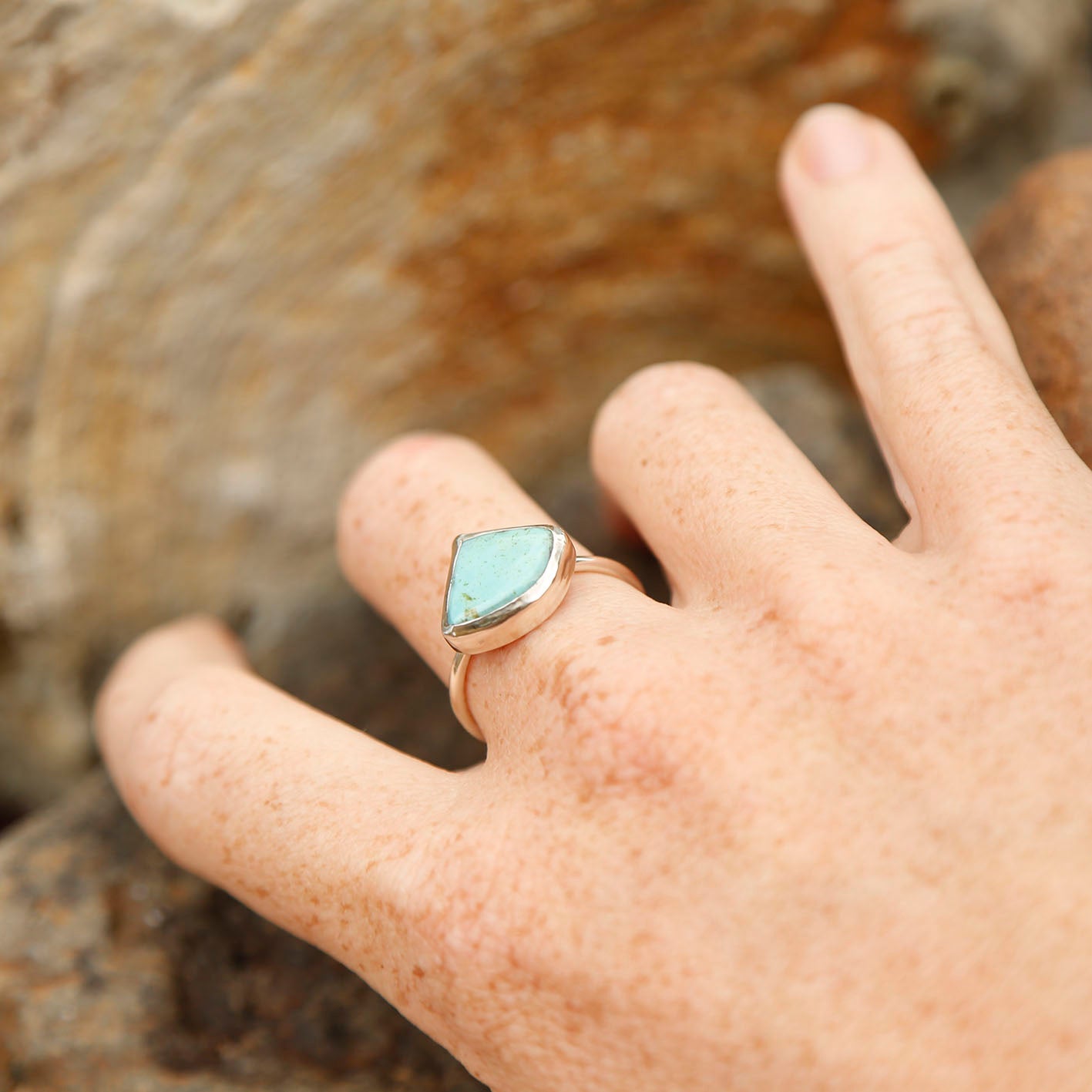 turquoise ring | Q
