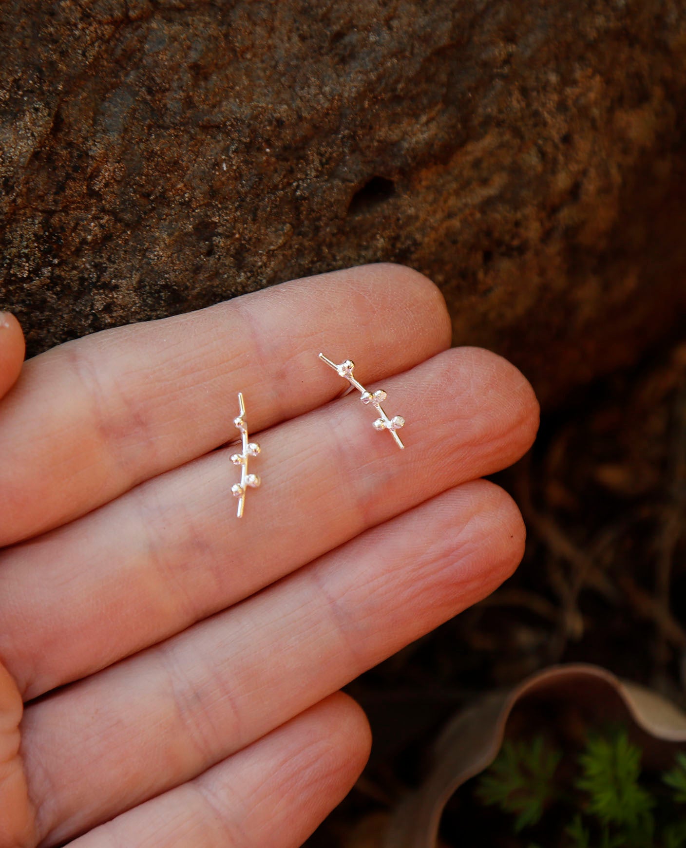 midyim berry earrings | solid silver