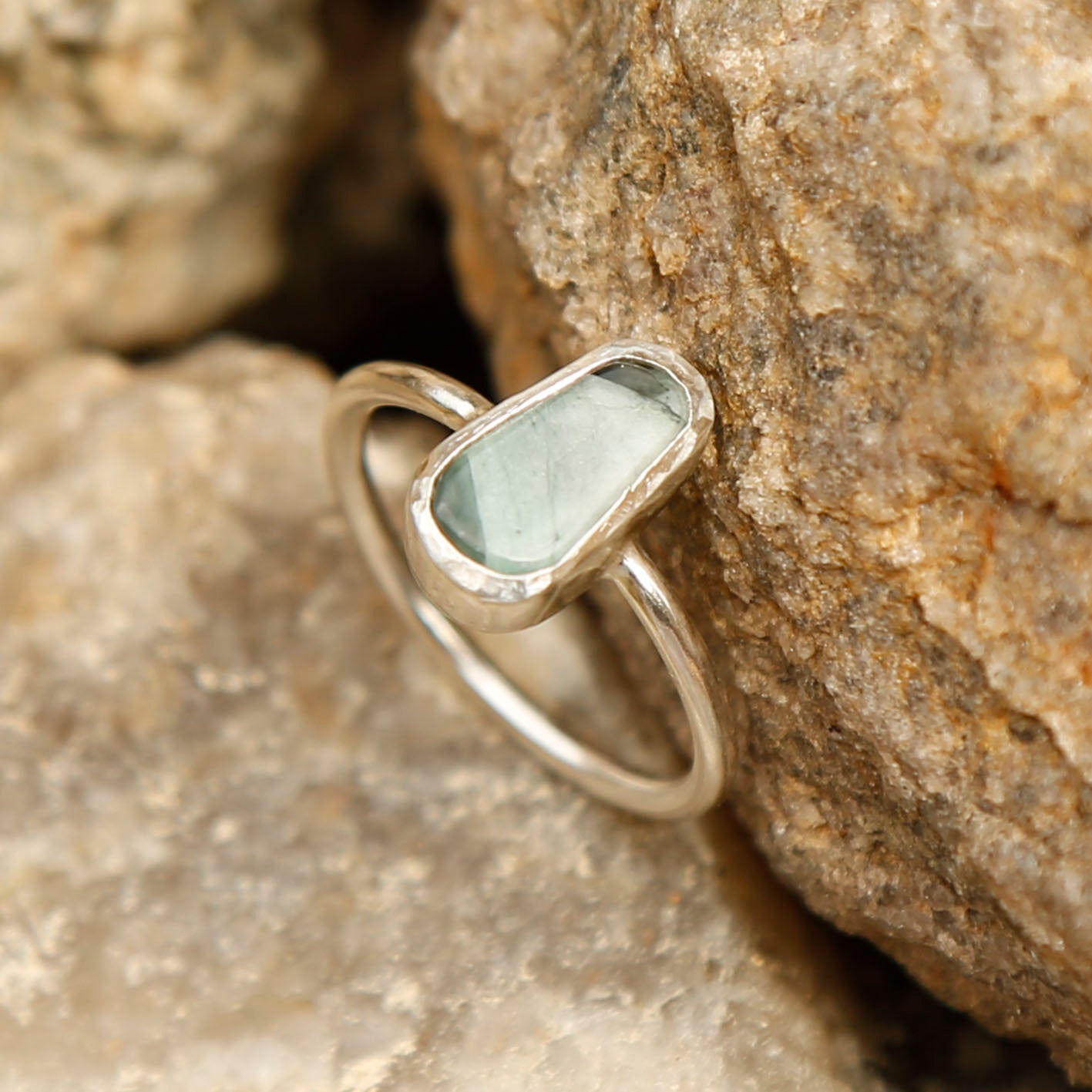 emerald ring | K