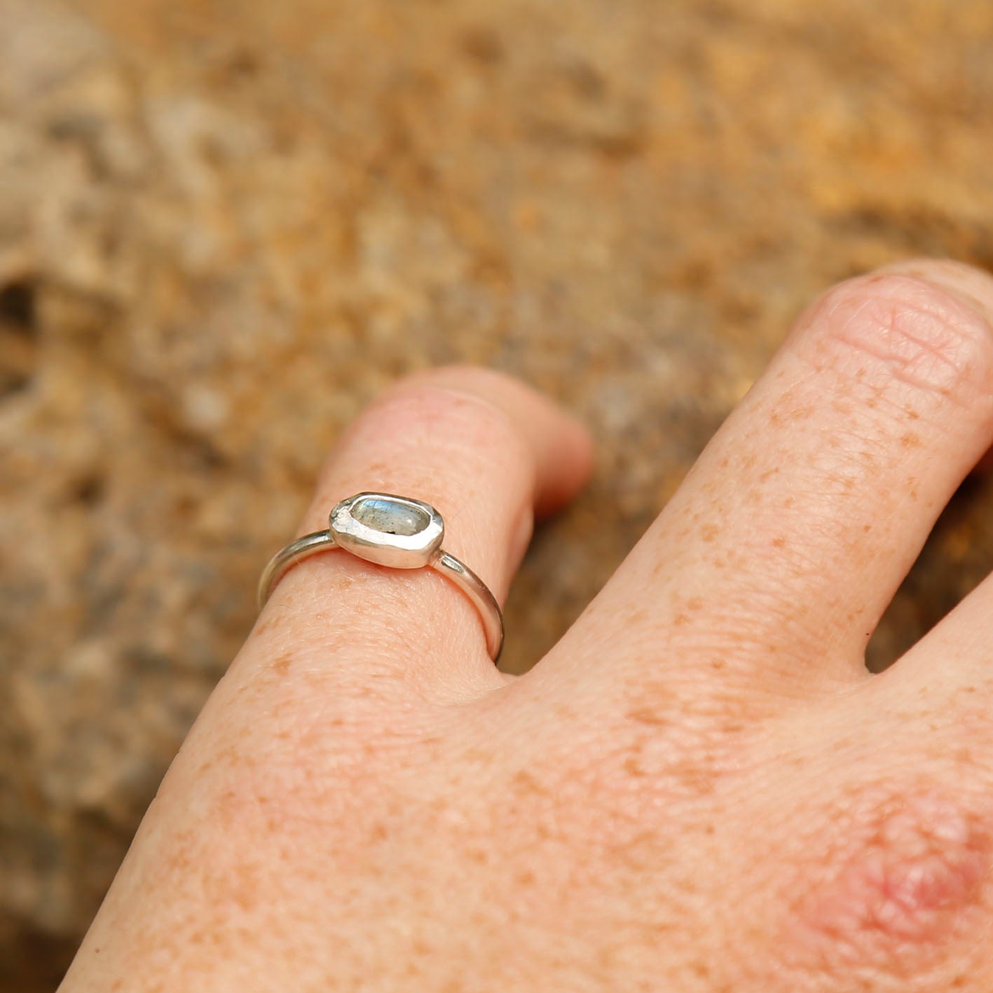 labradorite ring | I