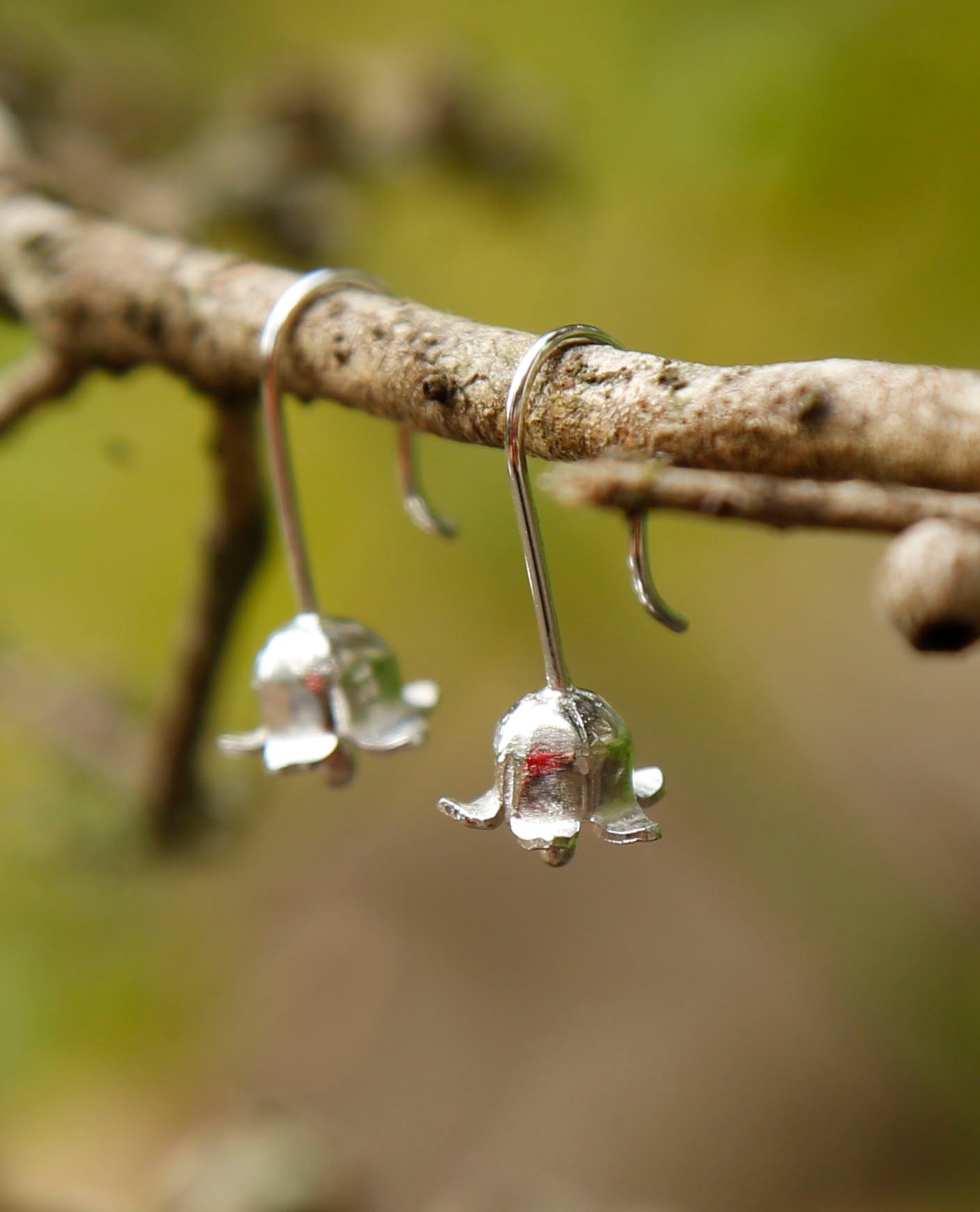 kurrajong flower earrings | solid silver