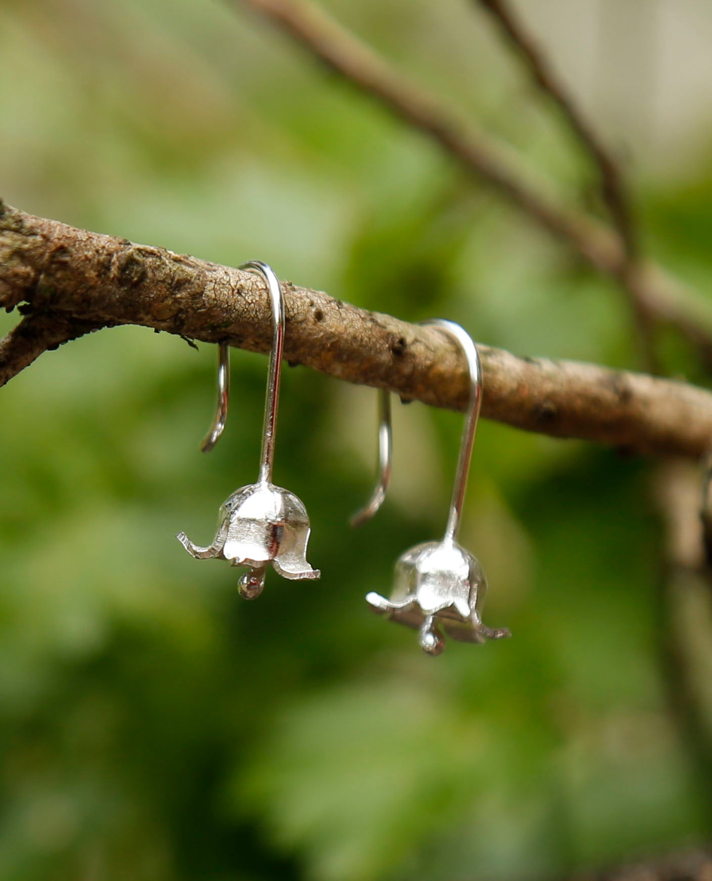 kurrajong flower earrings | solid silver
