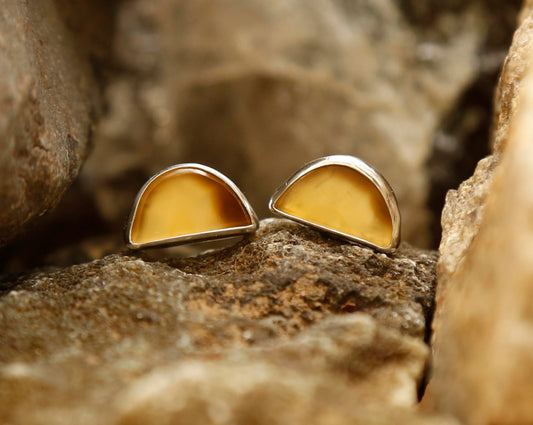 agate earrings | solid silver