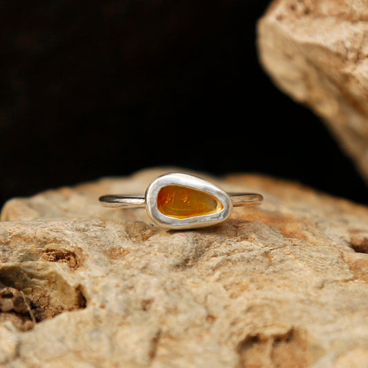 amber ring | I