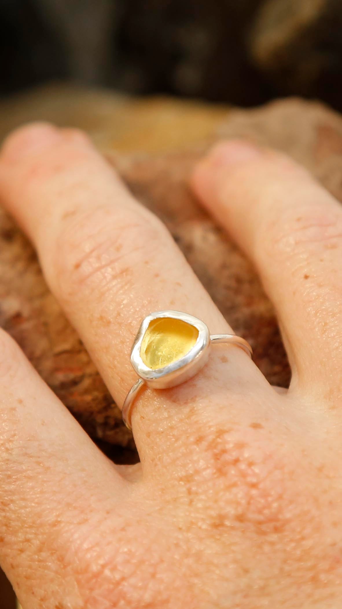 amber ring | M 1/2