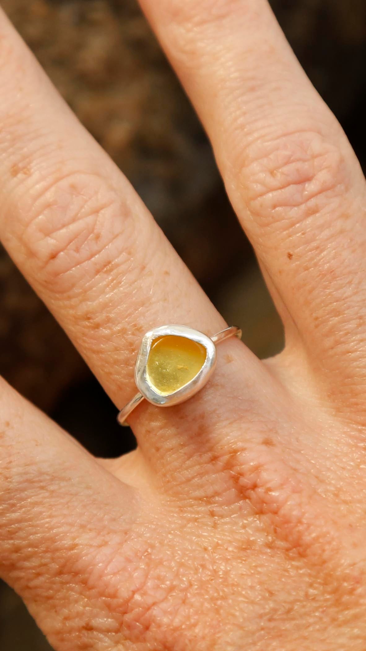 amber ring | M 1/2