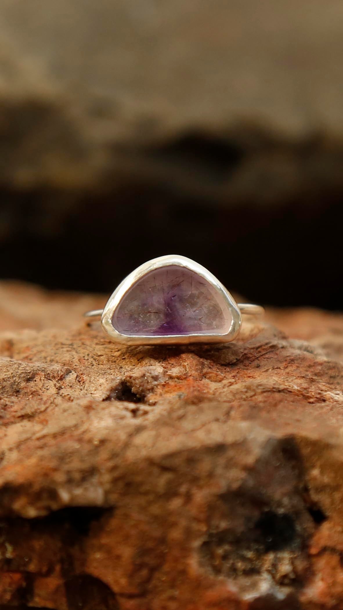 amethyst ring | O 1/2