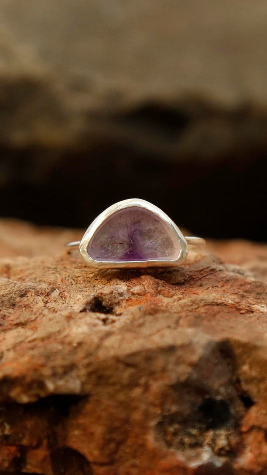 amethyst ring | O 1/2